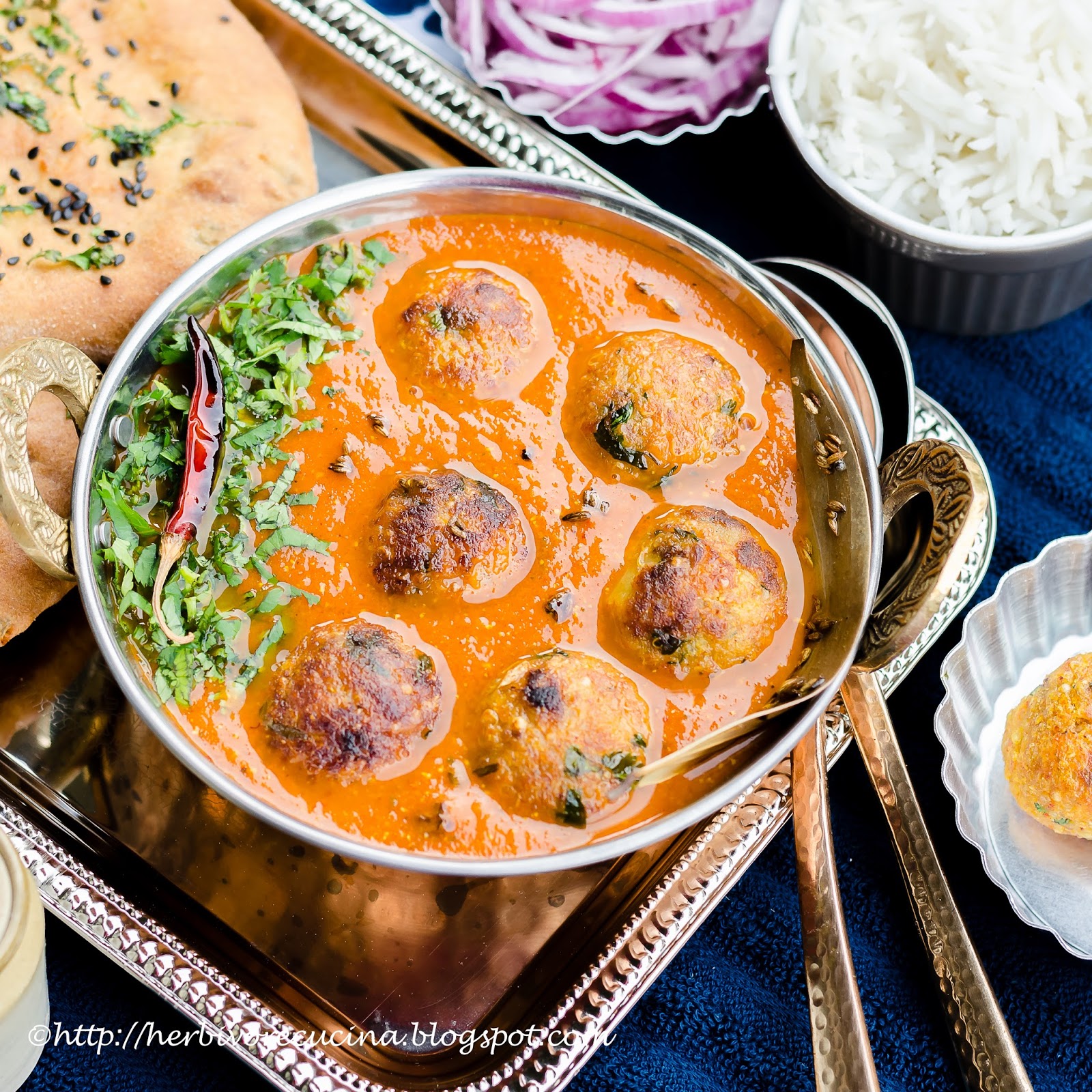 Herbivore Cucina Quinoa Kofta in Makhani Gravy