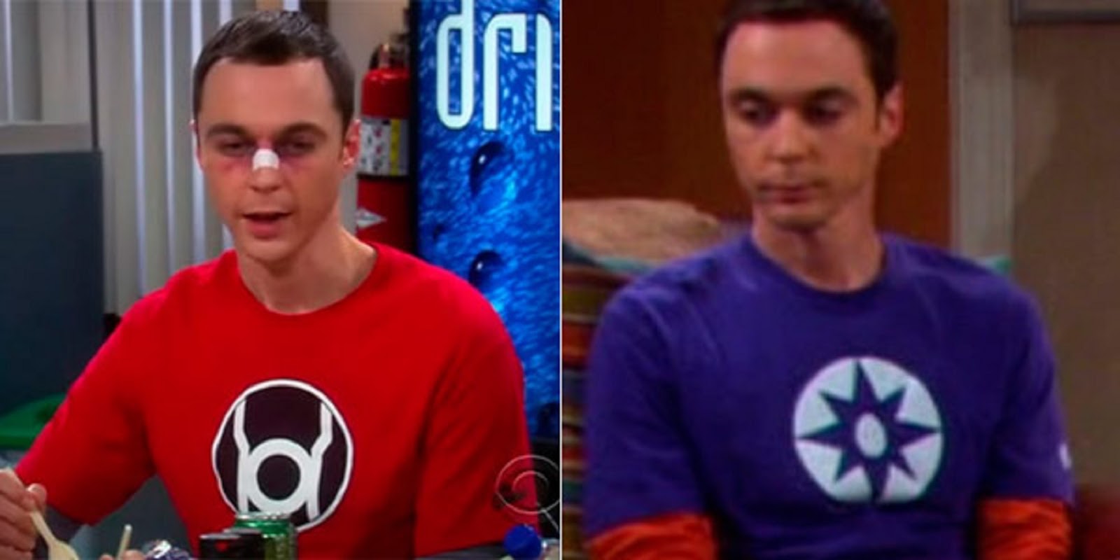 The Big Bang Theory Las camisetas que usa Sheldon Cooper dependen de