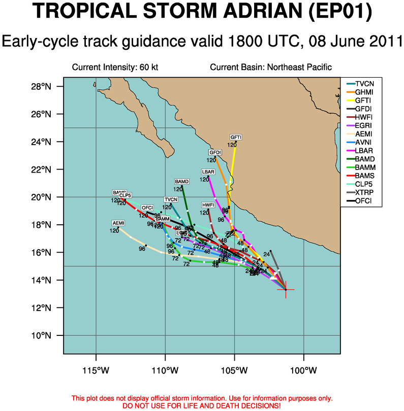 The Weather Centre June 8 Hurricane Adrian Evening Discussion