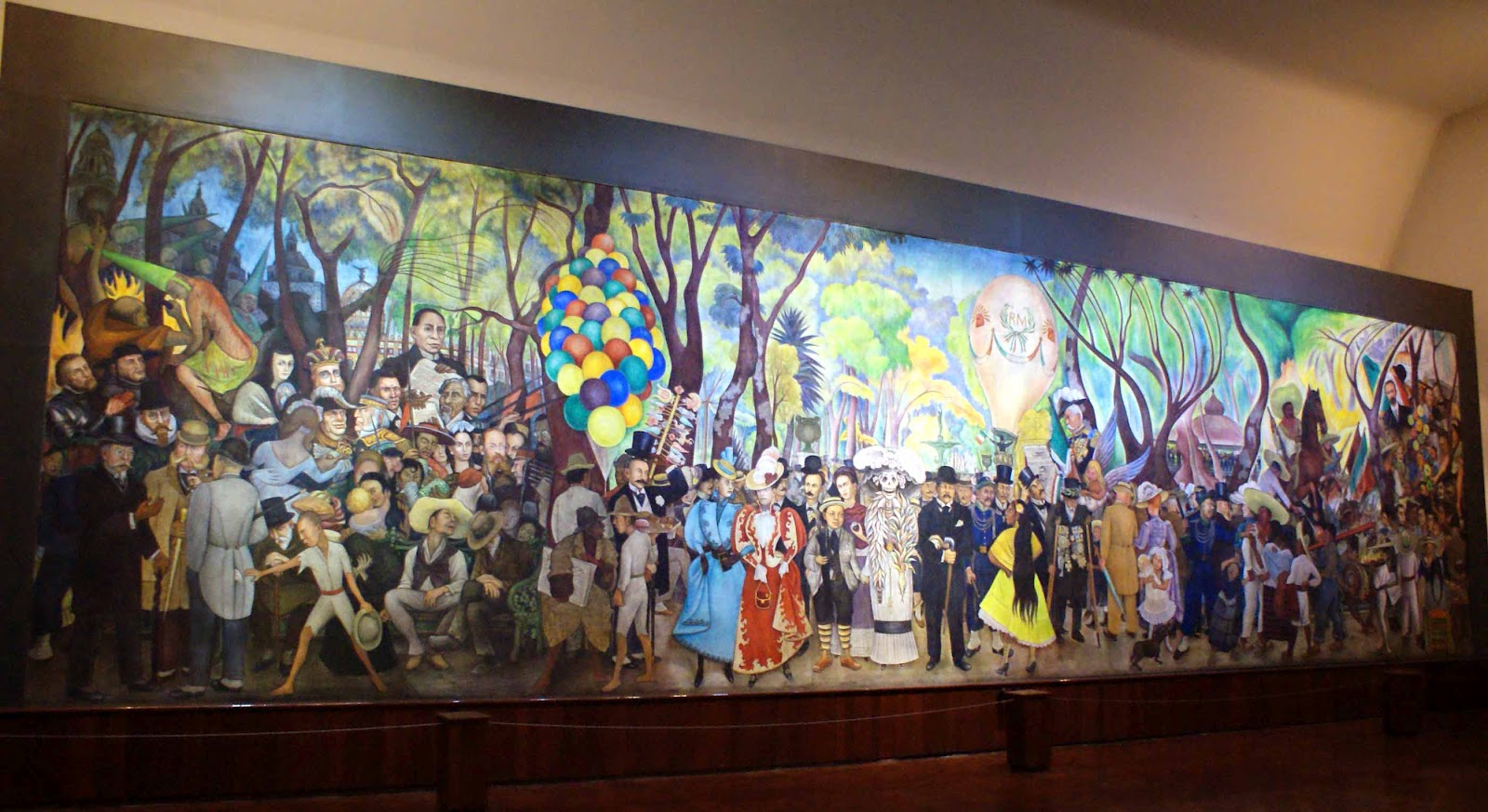 Museo Mural Diego Rivera en la Alameda ~ Caminando por la Ciudad
