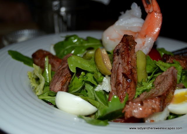 salad at Crab Tavern Dubai