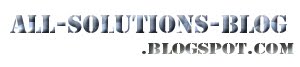 All solutions blog - a place where you can find thing of your interest.