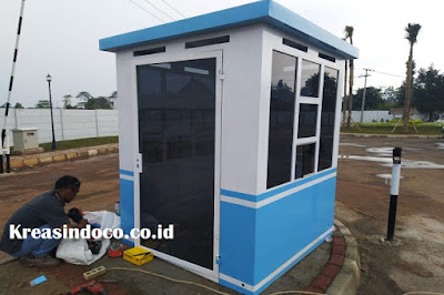Pos Parkir Besi Pesanan PT Jumway Group Indonesia Serang Banten