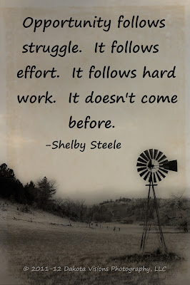 Inspirational Quote by Dakota Visions Photography LLC Shelby Steele www.dakotavisions.com