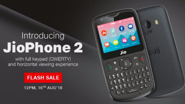 Jio Phone 2 की फ़्लैश सेल शुरू, ऐसे करें आसानी से बुक