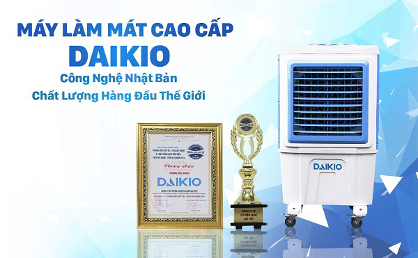 máy làm mát daikio công nghệ nhật bản