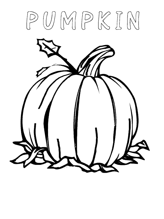 Pumpkins Coloring Pages To Celebrate Thanksgiving | Learn To Coloring