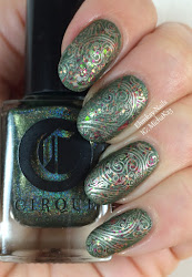 victorian christmas nail stamping colors polish josephine cirque nails hit