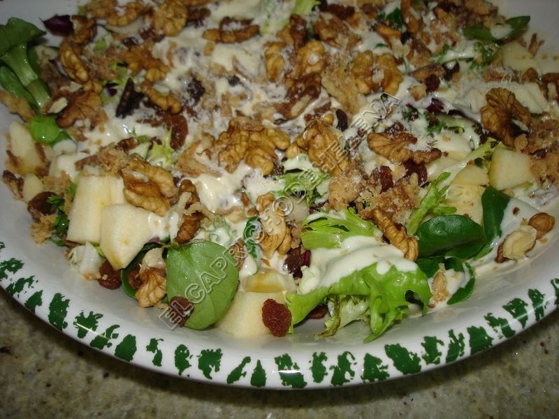 ensalada yogurt con lechuga ensalada yogurt con lechuga