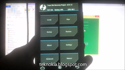  Install Custom Recovery TWRP V2.8.1.0 On Nokia X2DS