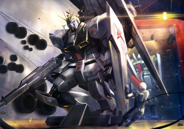 Nu Gundam Launching Wallpaper - Gundam Kits Collection News and Reviews