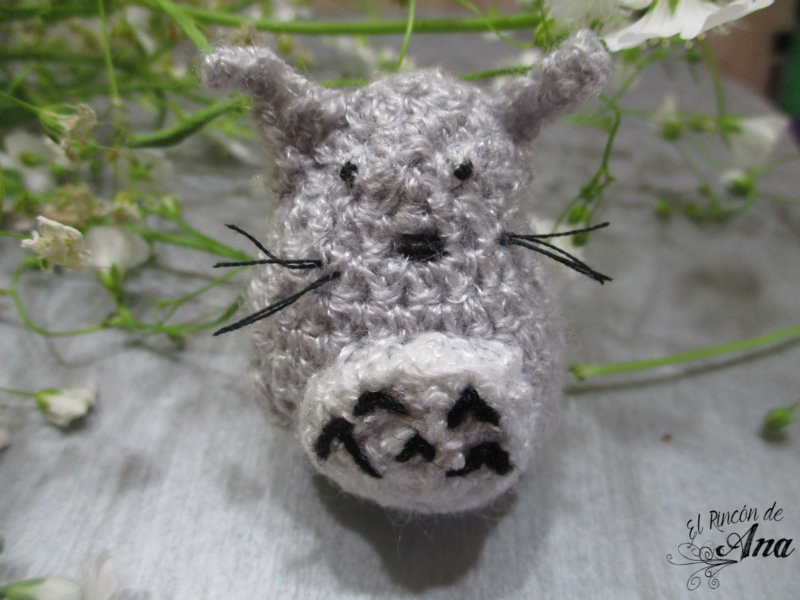Totoro en amigurumi