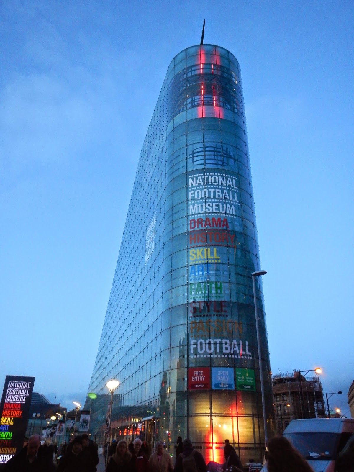 Football Fanaticos National Football Museum in Manchester