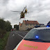 Rettungshubschrauber nach Verkehrsunfall auf der Dohler Straße im Einsatz   