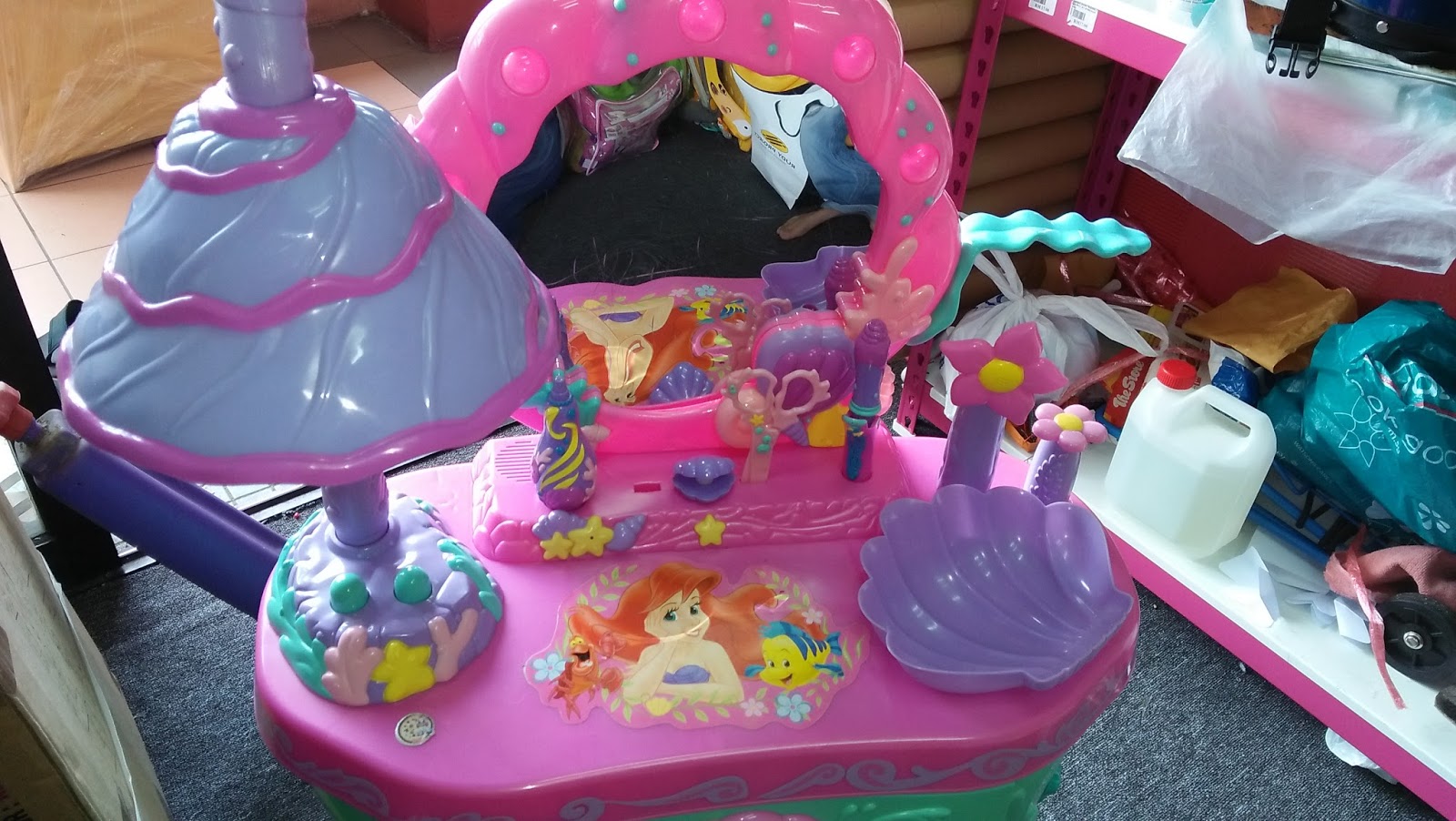 MYBUNDLETOYS2 DISNEY ARIEL Mermaid Vanity Playset