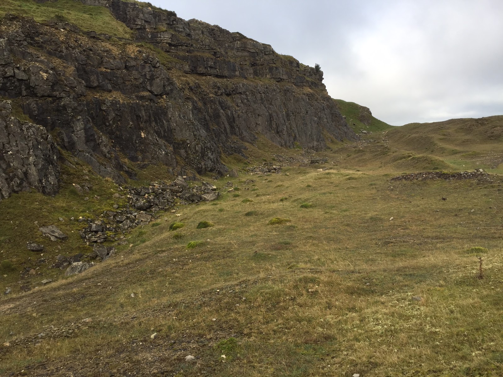 The Deskbound Birder Rock Thrush Pwll du Quarry, Abergavenny, Gwent 20th October