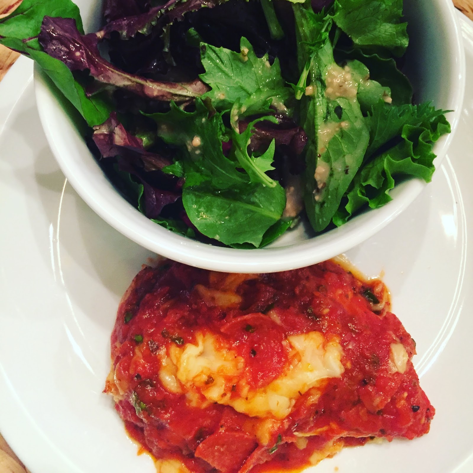 Simply LKJ What's for Dinner WednesdayChicken with PepperoniMarinara