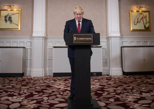 Boris Johnson 'bags' scene from The Russia House