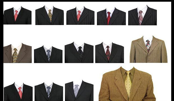 قوالب مفتوحه من بدلات رجاليه Psd محترف المعلومات الكمبيوتر