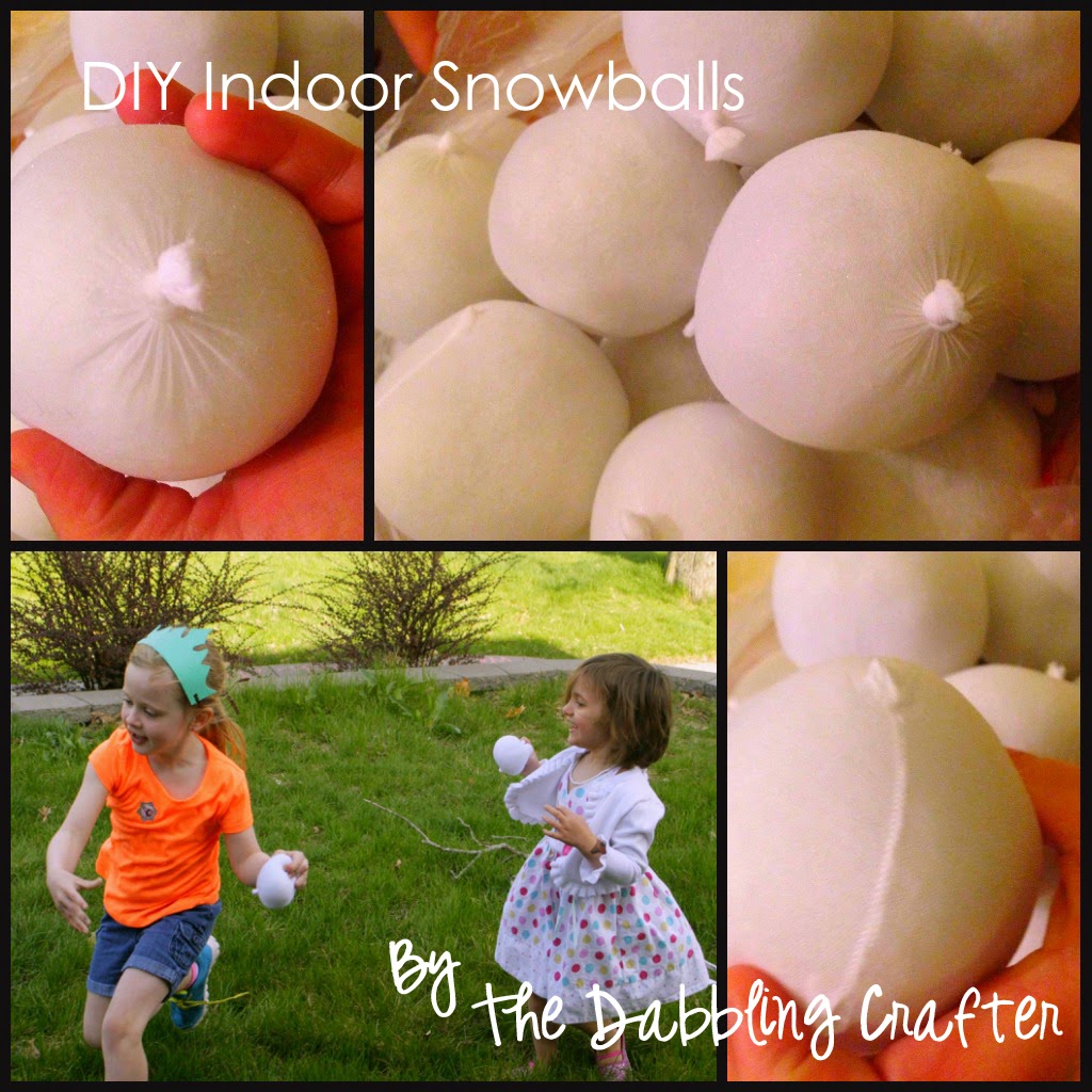 Show & Tell: Homemade Indoor Snowball Fight