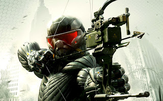 Crysis 3 Alcatraz with Archer in Nanosuit HD Wallpaper