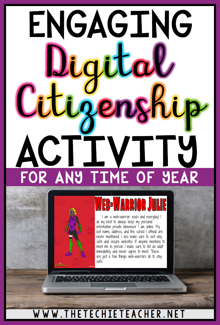 Are you looking for a fun way to review the core values of digital citizenship? Check out this FREE technology themed activity that will turn your students into web-warriors.
