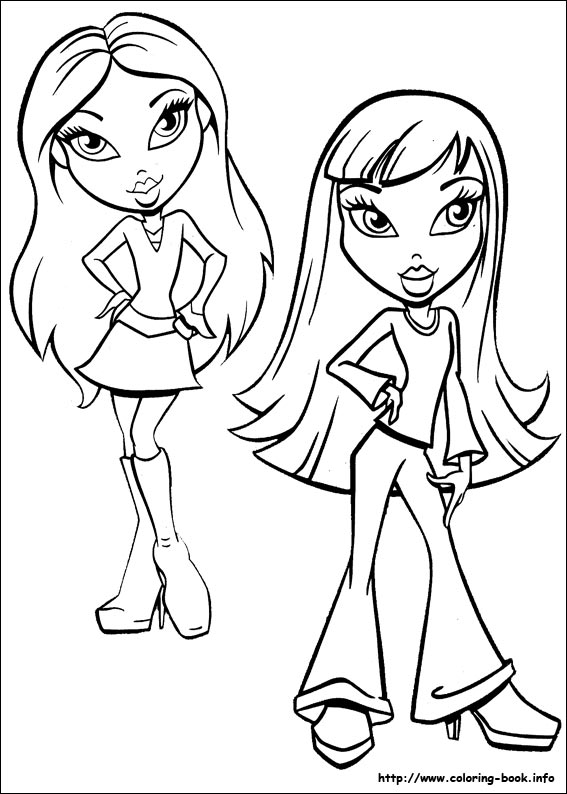 Bratz Coloring Pages Free For Kids >> Disney Coloring Pages