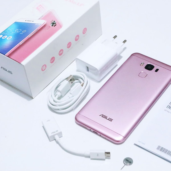 ASUS Zenfone 3 Max ZC553KL Semakin Fashionable Dengan Warna Rose Pink