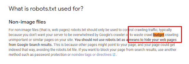 Robots.txt for SEO, robots.txt of google
