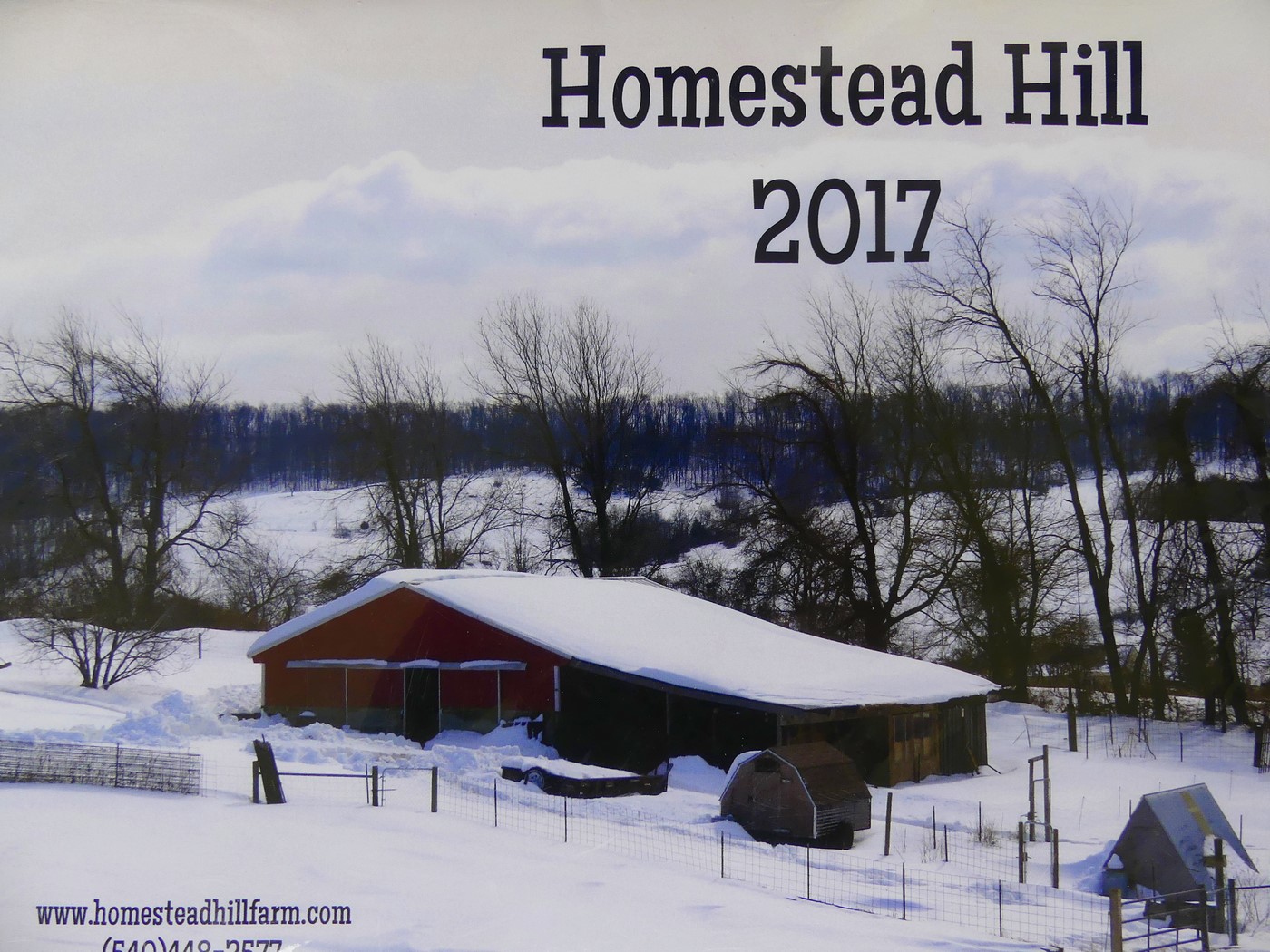 Homestead Hill Farm: Farm Calendar