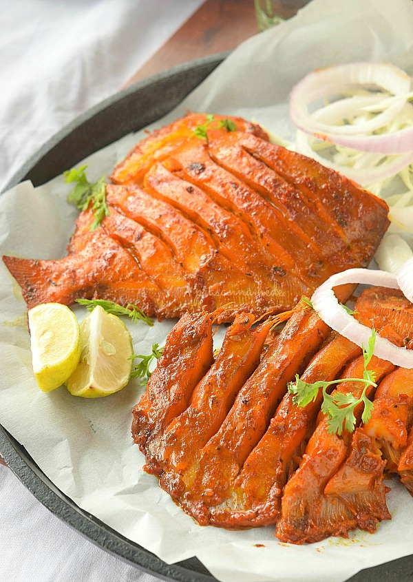 Masala Fried Fish(Grilled Pomfret Fish) | Savory Bites Recipes - A Food ...
