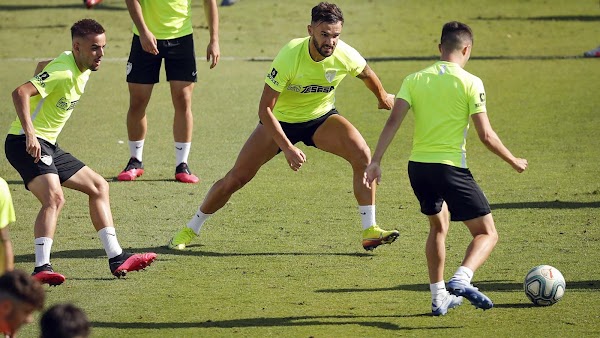 Málaga, Luis Hernández y Aarón Ñíguez vuelven a entrenar con el grupo