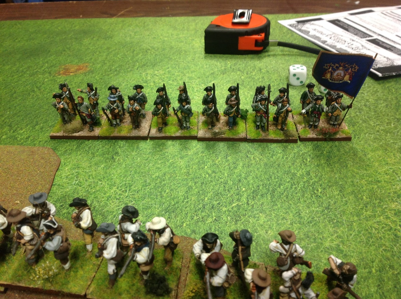 Band of Wargame Brothers British Grenadier American War of Independence.
