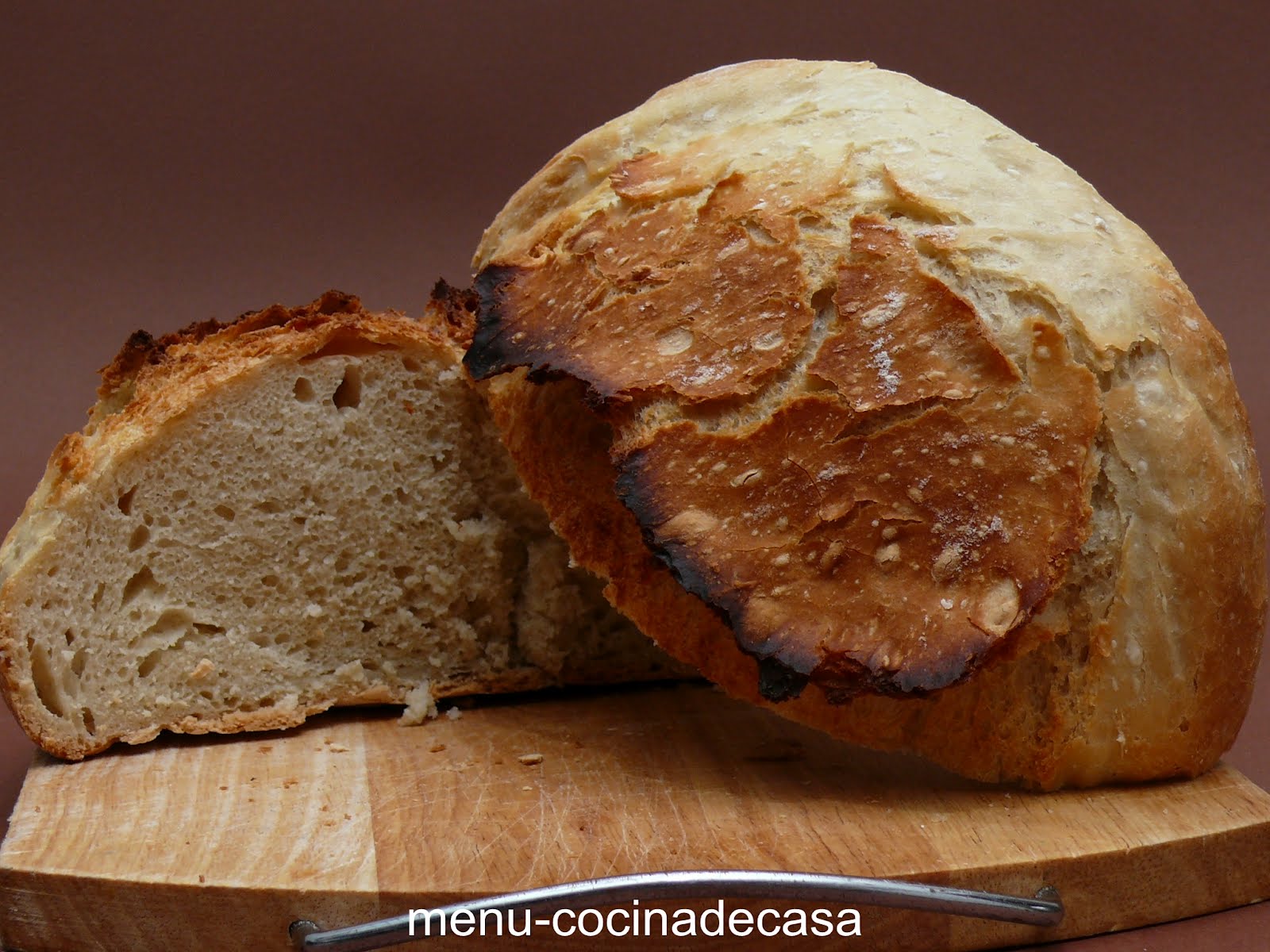 menu-cocinadecasa: PAN RUSTICO