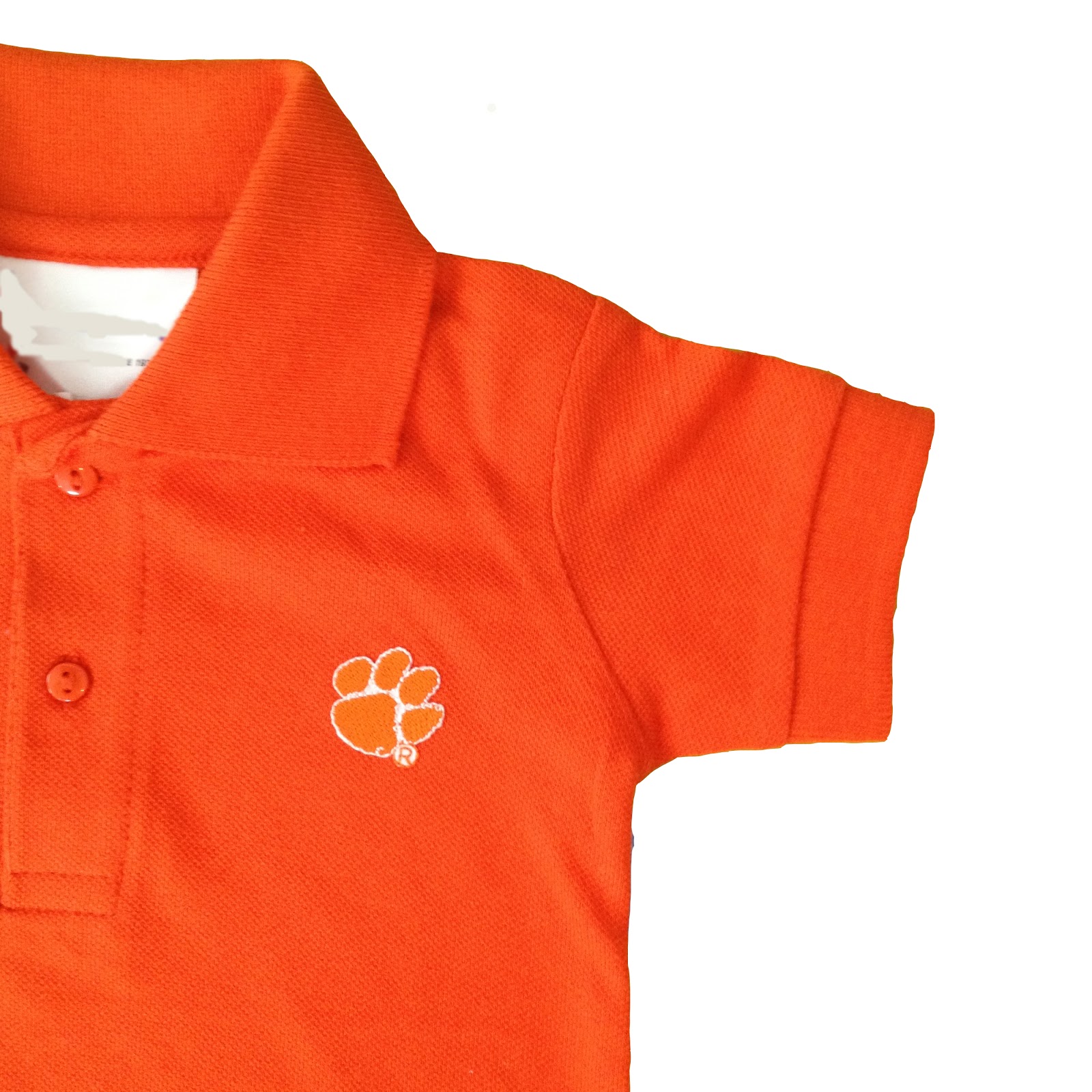 Clemson Girl: Win a Clemson baby polo romper from Tailgate Tots