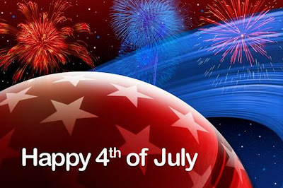 Happy 4th of July from Outer Space clip art
