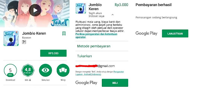 Cara Beli Aplikasi Di Google Play Store Dengan Pulsa Indosat Ooredoo