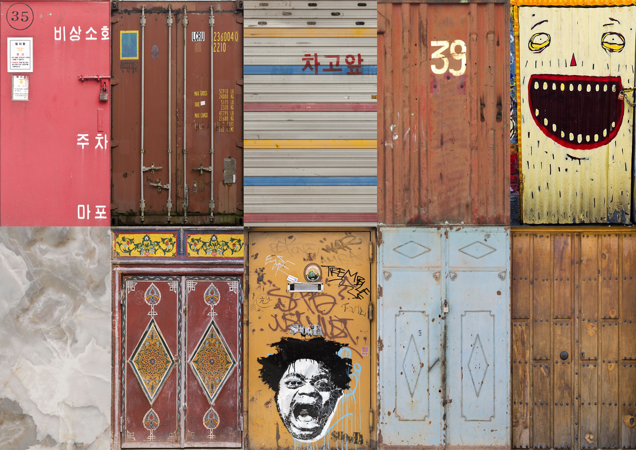 My Sims 4 Blog Industrial Sliding Door Recolors By Ichosim My Sims 4 Blog