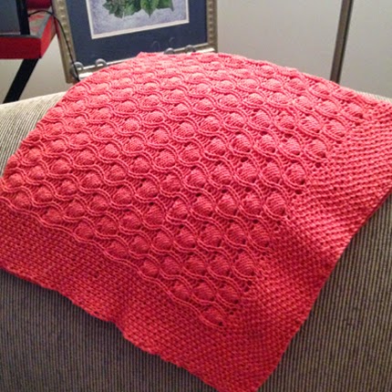 Bubble Baby Blanket - Free Knitting Pattern