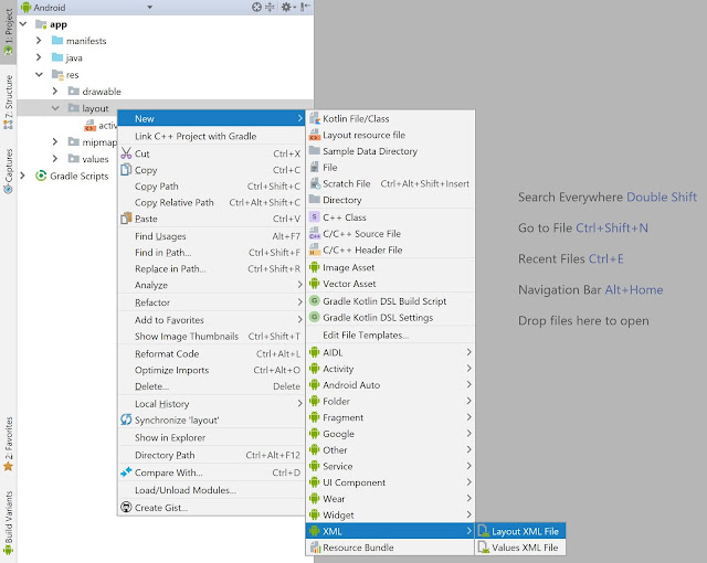 Create Contacts Layout