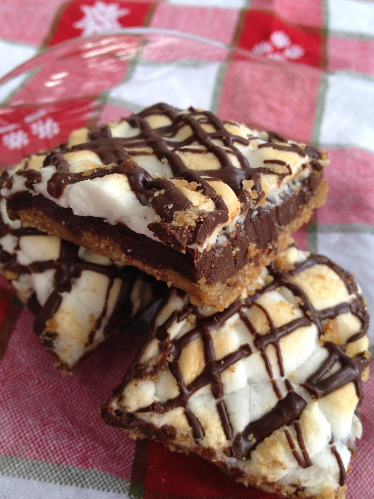 Toasted Marshmallow Summer S'more Bars