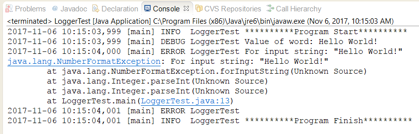 Tutorial Sederhana Menambahkan Logger pada Java - I Love, I Share