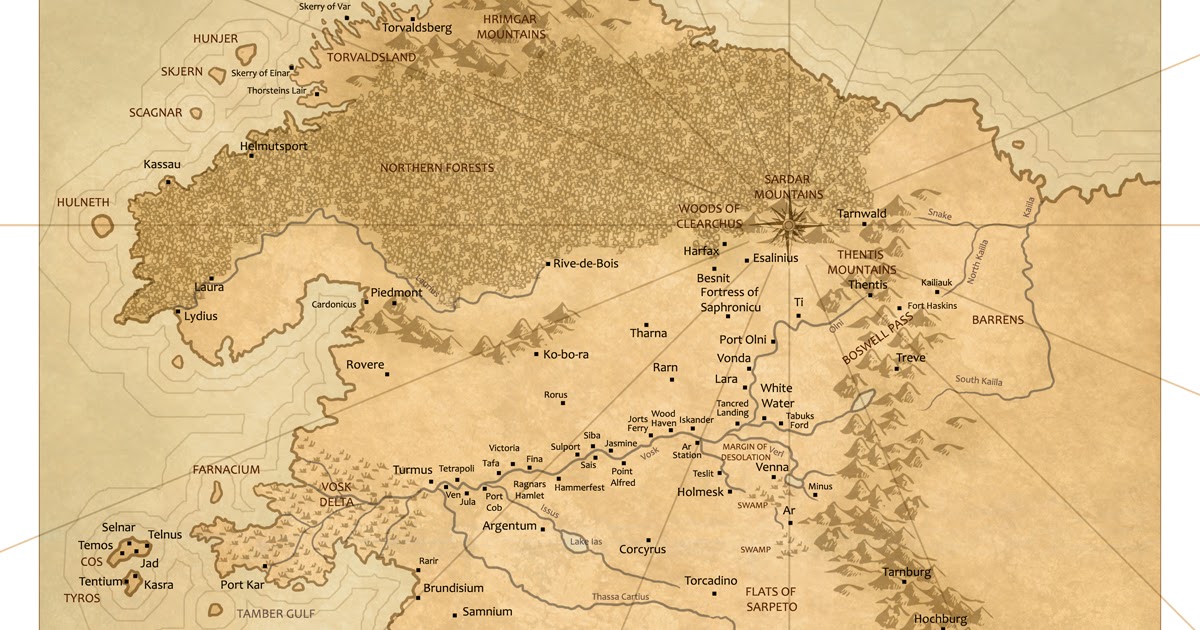 Emma of Gor: The official ‘Emma of Gor’ map!