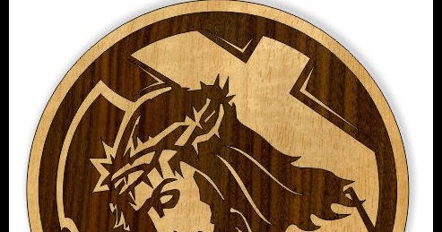 Jesus Cross Printable Scroll Saw Pattern