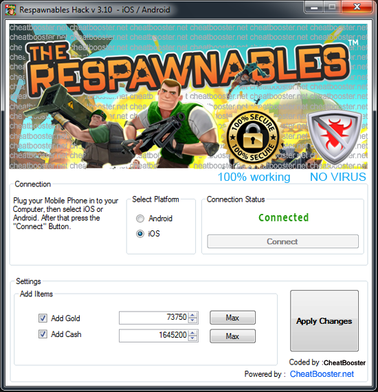 The Respawnables Cheats Unlimited Cash and Golds Hack [iPhone and