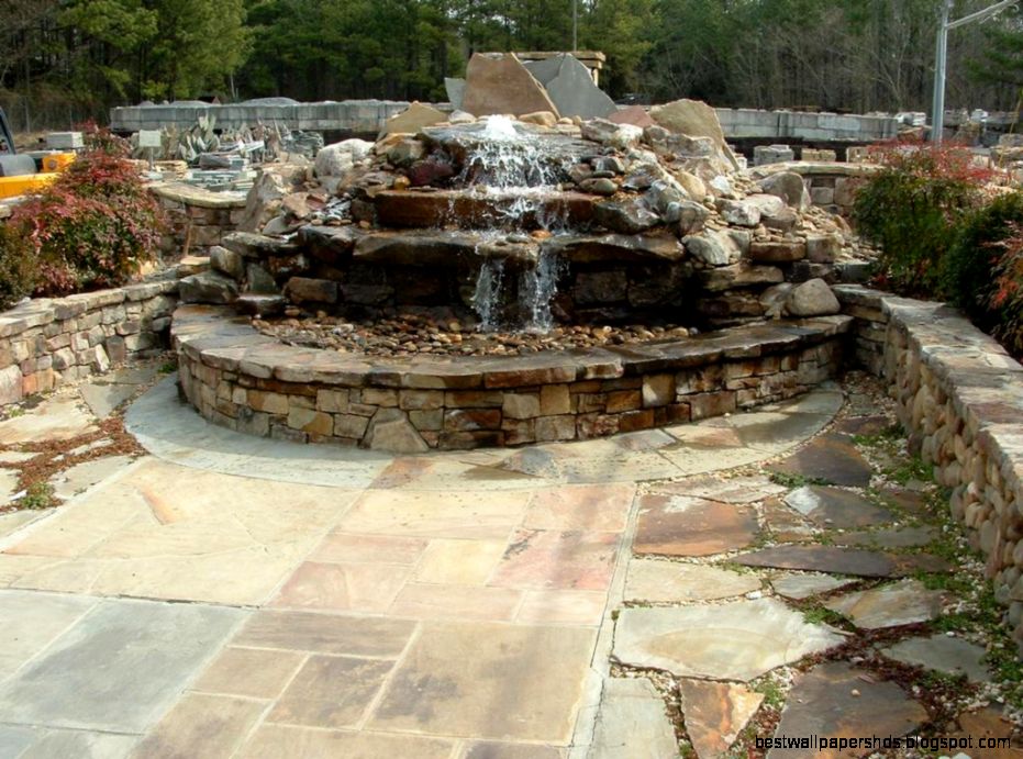 Stone Water Feature