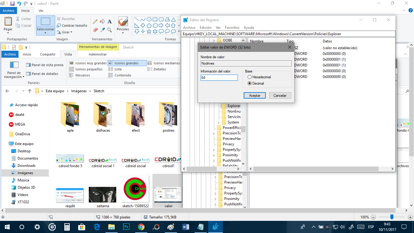 Cómo mostrar Y ocultar Archivos y unidades ocultas en Windows 10