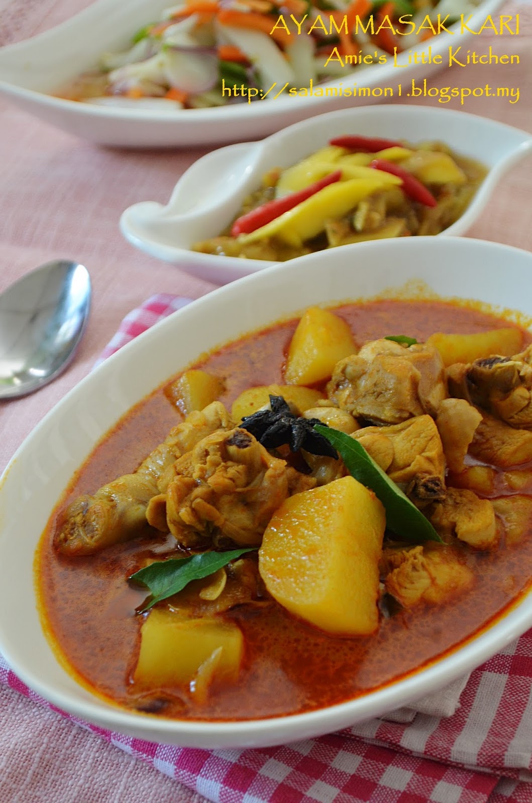 Ayam Masak Kari - Amie's Little Kitchen