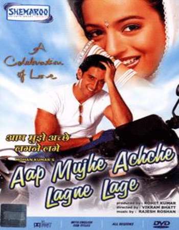 Poster Of Aap Mujhe Achche Lagne Lage 2002 Hindi 700MB DVDRip 720p ESubs HEVC Watch Online Free Download downloadhub.in