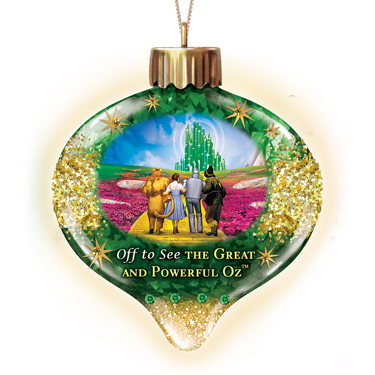 Curiozity Corner Bradford Exchange Wizard of Oz Ornament Collection